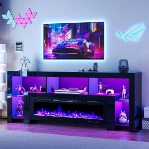 Fireplace TV Entertainment Center