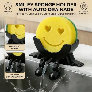 3D Smiley Sponge Holder