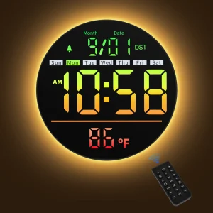 Smart LED Wall Clock